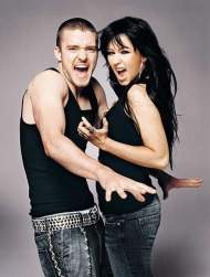 justin timberlake christina aguilira
